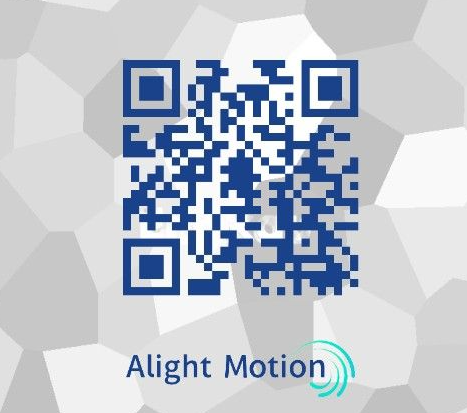 Download jedag jedug QR Code on video editing app alight motion