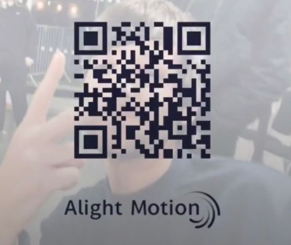 qr code for shake effect to use on alight motion app