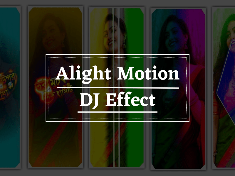 Alight Motion DJ Effect